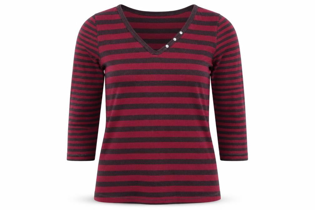Womens UK Size L KEW Red Basic T-Shirt