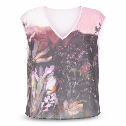 Womens UK Size 8 NEXT Pink Basic Blouse