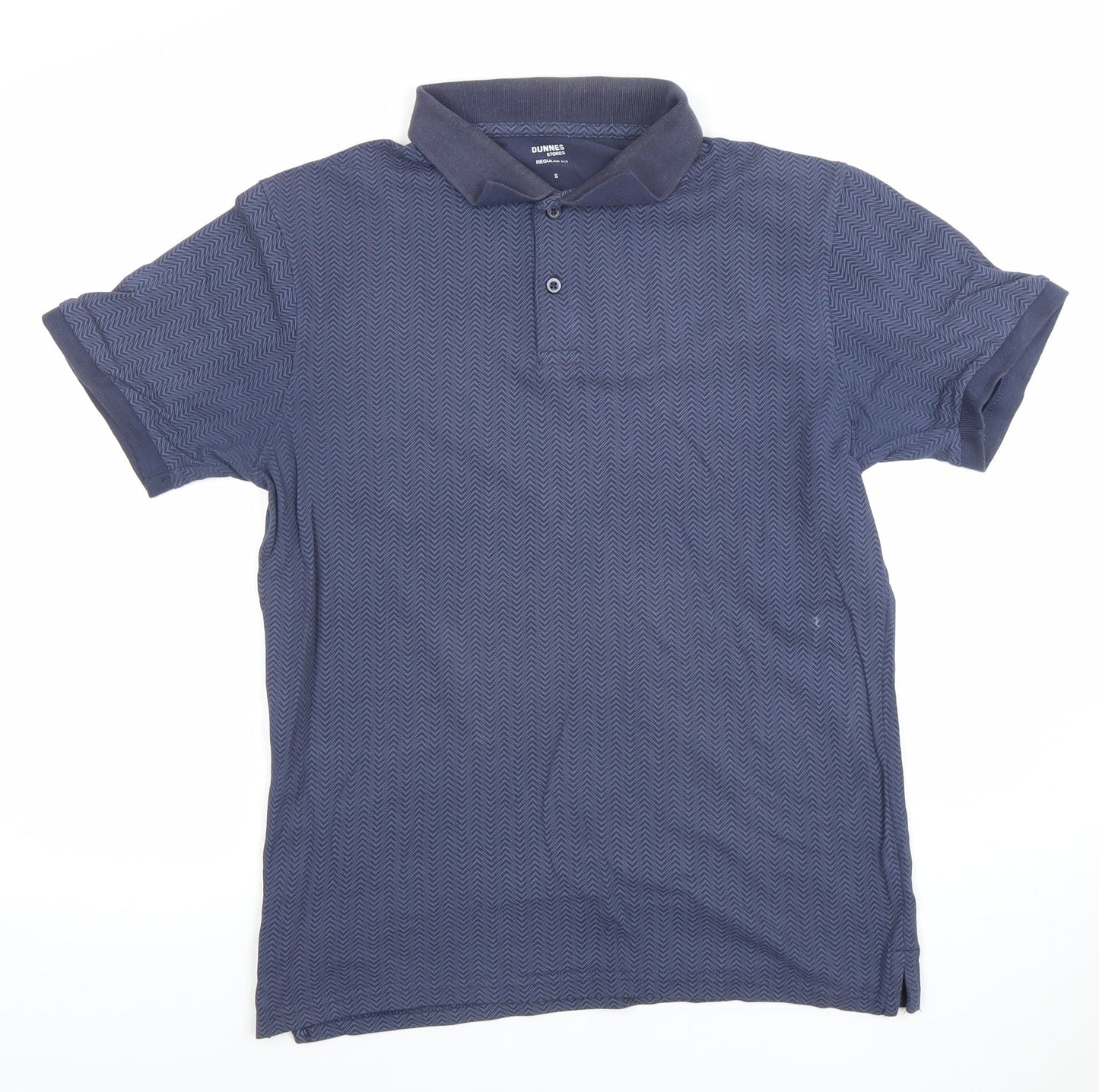Mens UK Size S Dunnes Stores 100% Cotton Polo Shirt