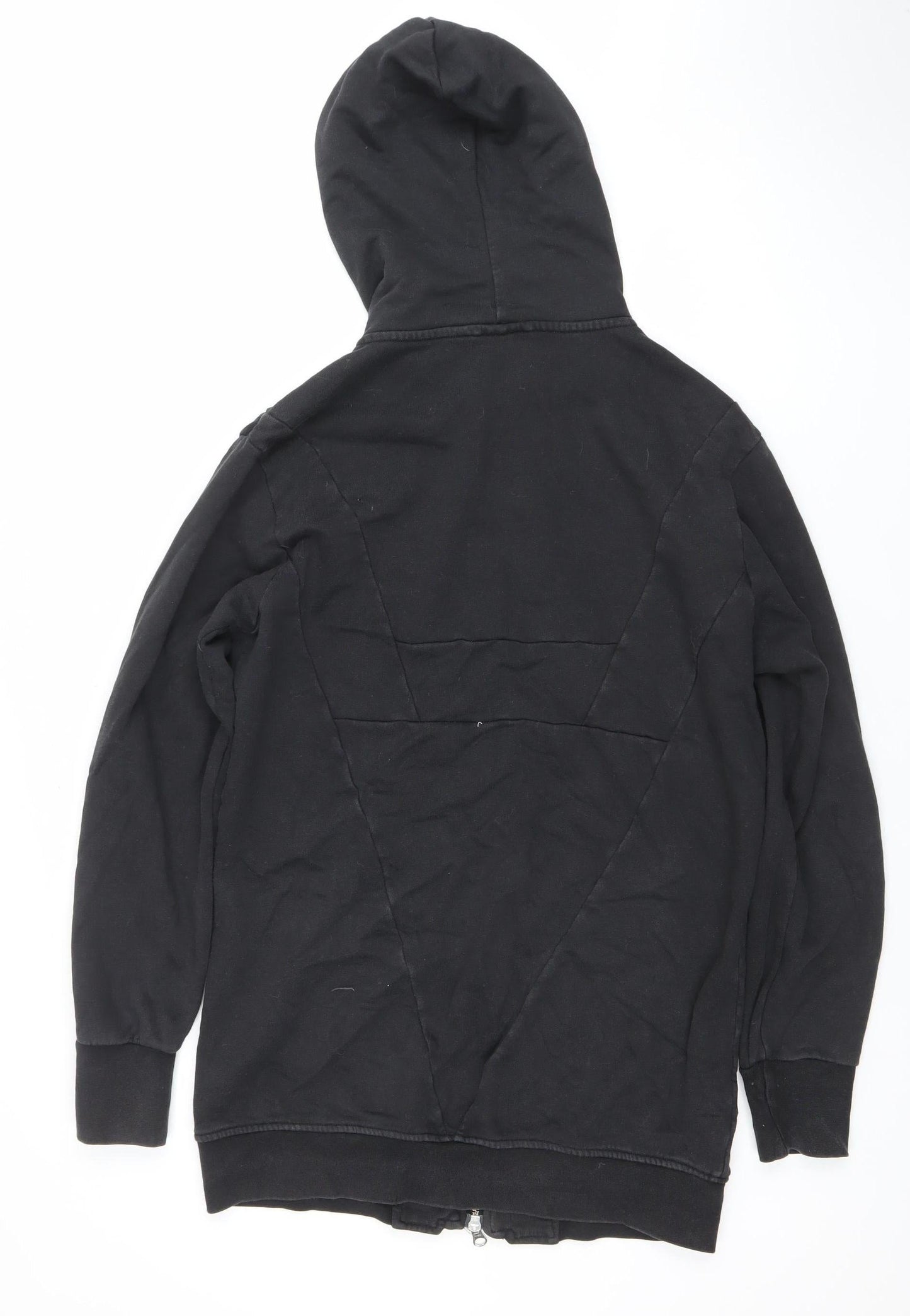 Adidas Men's Black Full Zip Hoodie Size S Cotton Sportswear