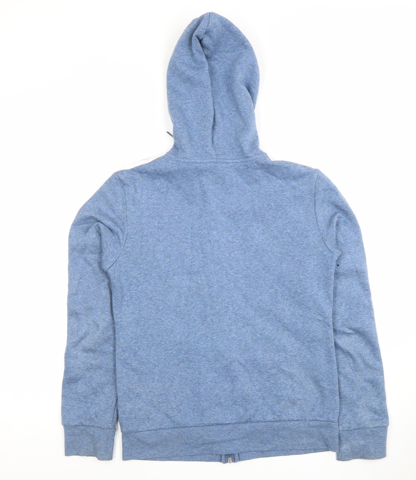 Womens UK Size S adidas Blue Full Zip Hoodie