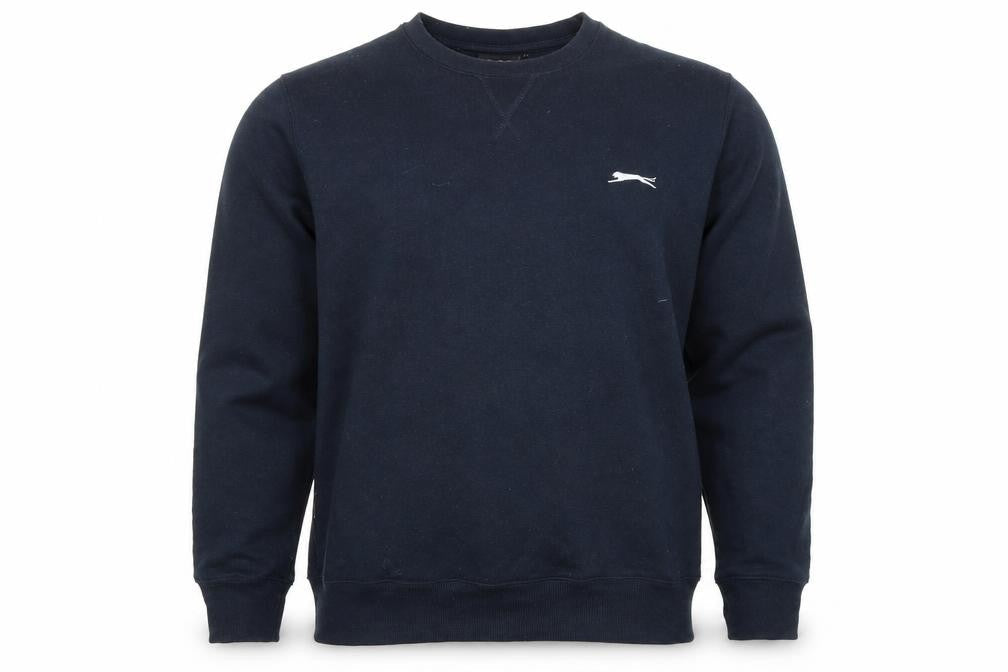 Mens UK Size L Slazenger Black Pullover Sweatshirt