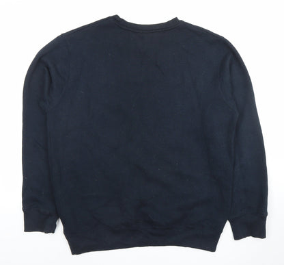 Mens UK Size L Slazenger Black Pullover Sweatshirt