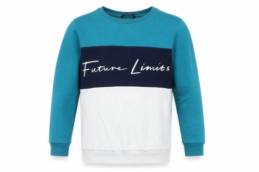 George Boys Blue Colourblock Future Limits Long Sleeve Sweatshirt 11-12 Years
