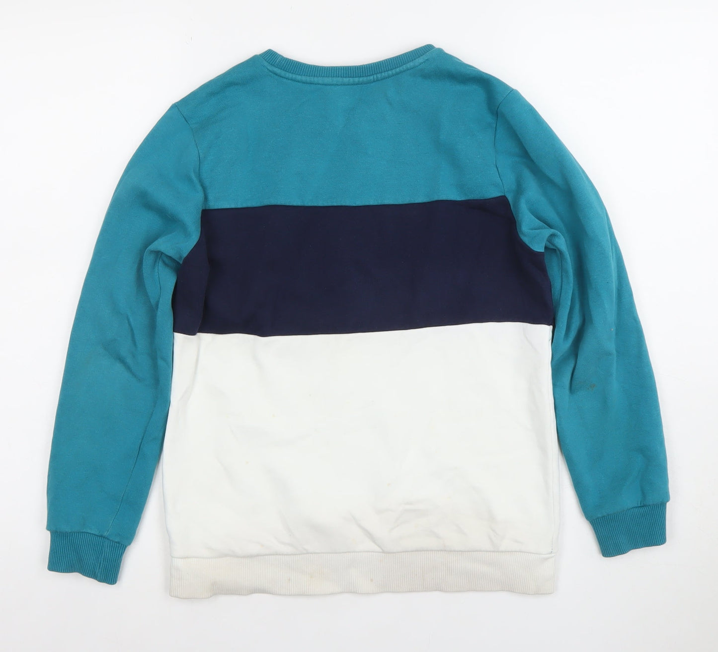 George Boys Blue Colourblock Future Limits Long Sleeve Sweatshirt 11-12 Years