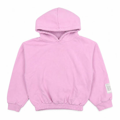 Girls UK Size 9 Years Zara Pink Pullover Hoodie