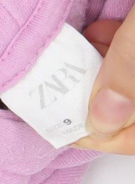 Girls UK Size 9 Years Zara Pink Pullover Hoodie