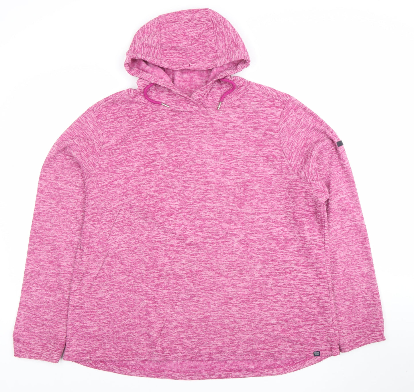Regatta Womens Pink Hooded Pullover Sweatshirt Size 20 XL