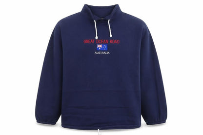 Mens UK Size XXL Australia Blue Pullover Sweatshirt