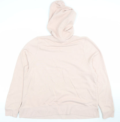 Nike Women's Beige Dri-Fit Pullover Hoodie Size L