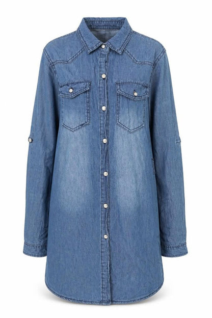 Womens UK Size S GIRL VIVI Shirt Dress