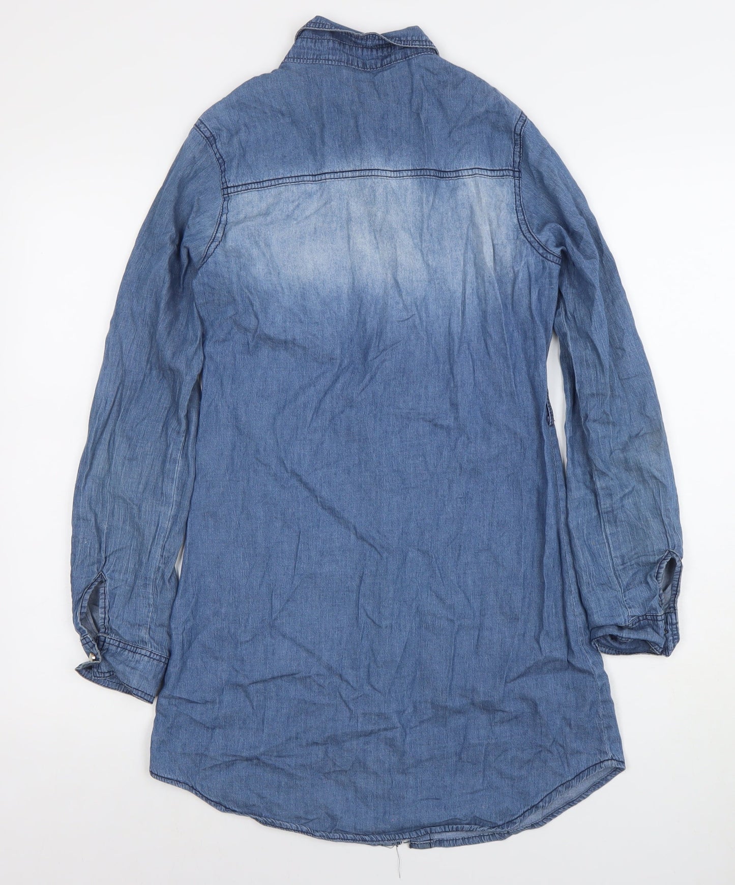 Womens UK Size S GIRL VIVI Shirt Dress