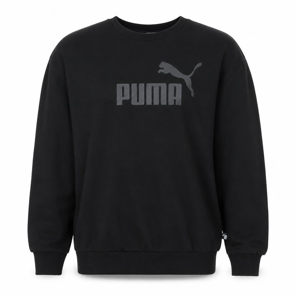 Mens UK Size M PUMA Black Pullover Sweatshirt