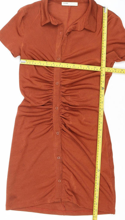 Womens UK Size S Pull&Bear Shirt Dress