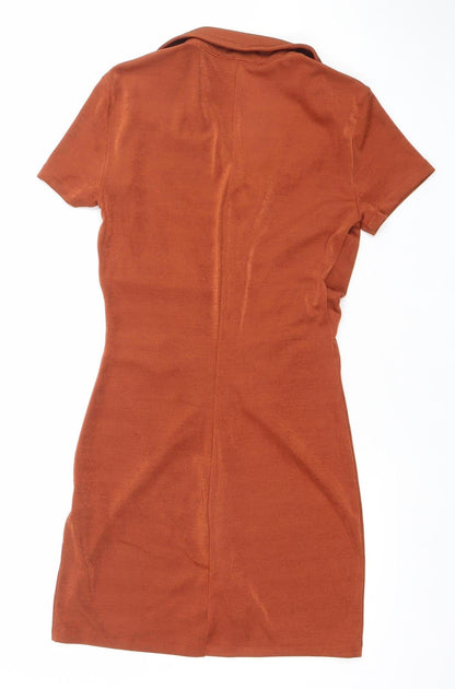 Womens UK Size S Pull&Bear Shirt Dress
