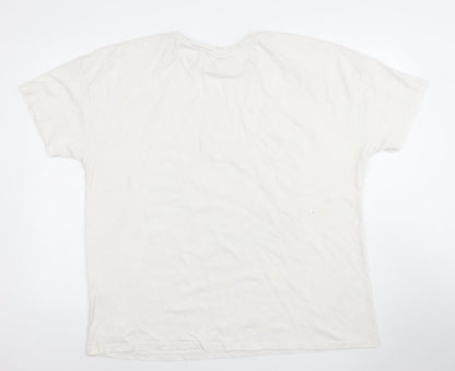 Womens UK Size XL NBA White Basic T-Shirt