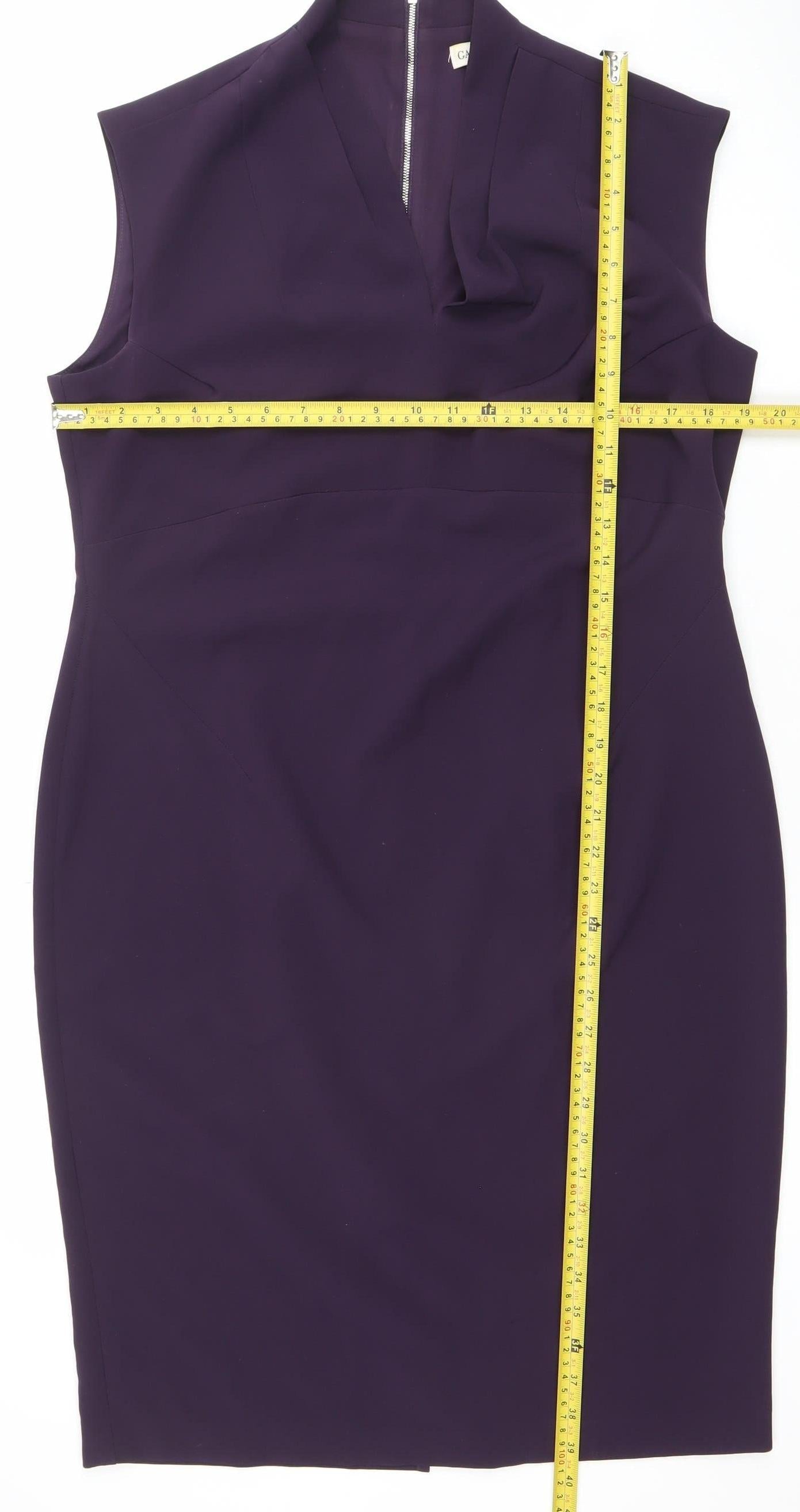 Womens UK Size 16 Gallery Sheath Dress