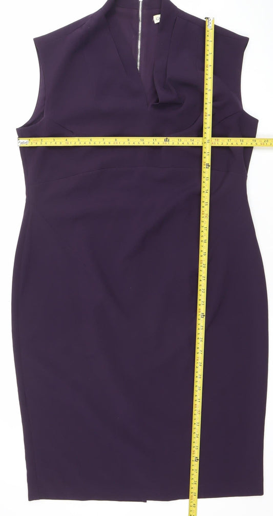 Womens UK Size 16 Gallery Sheath Dress