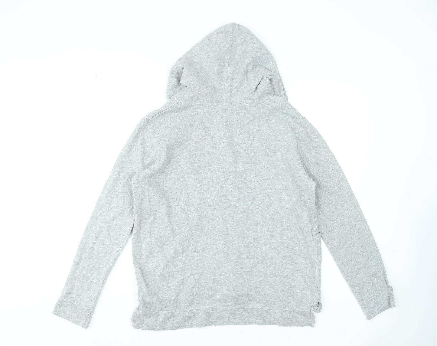 Womens UK Size 10 FatFace Grey Pullover Hoodie