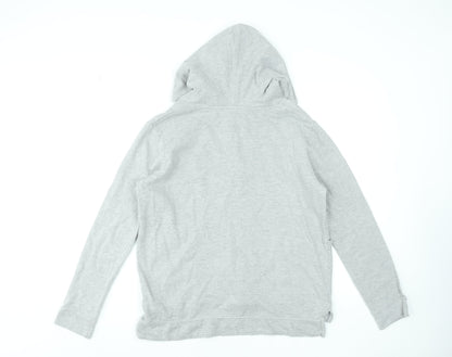 Womens UK Size 10 FatFace Grey Pullover Hoodie