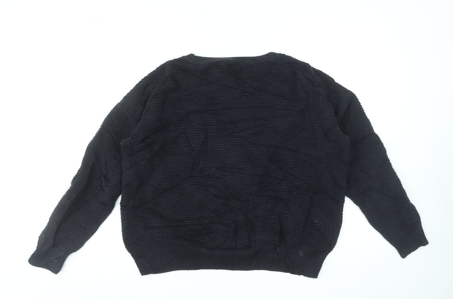 Womens UK Size S French Connection Black Pullover Sweatshirt