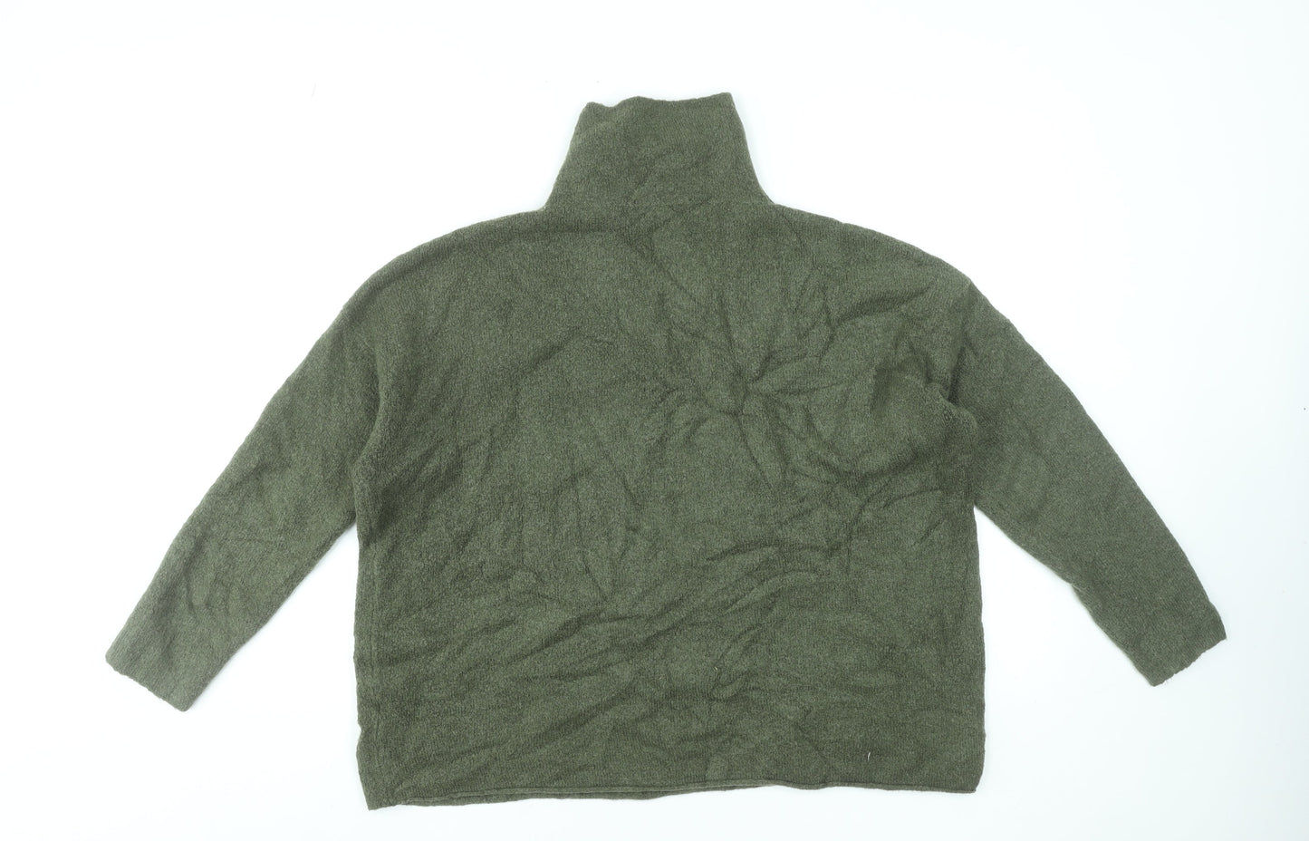 Womens UK Size M French Connection Green Pullover Jumper