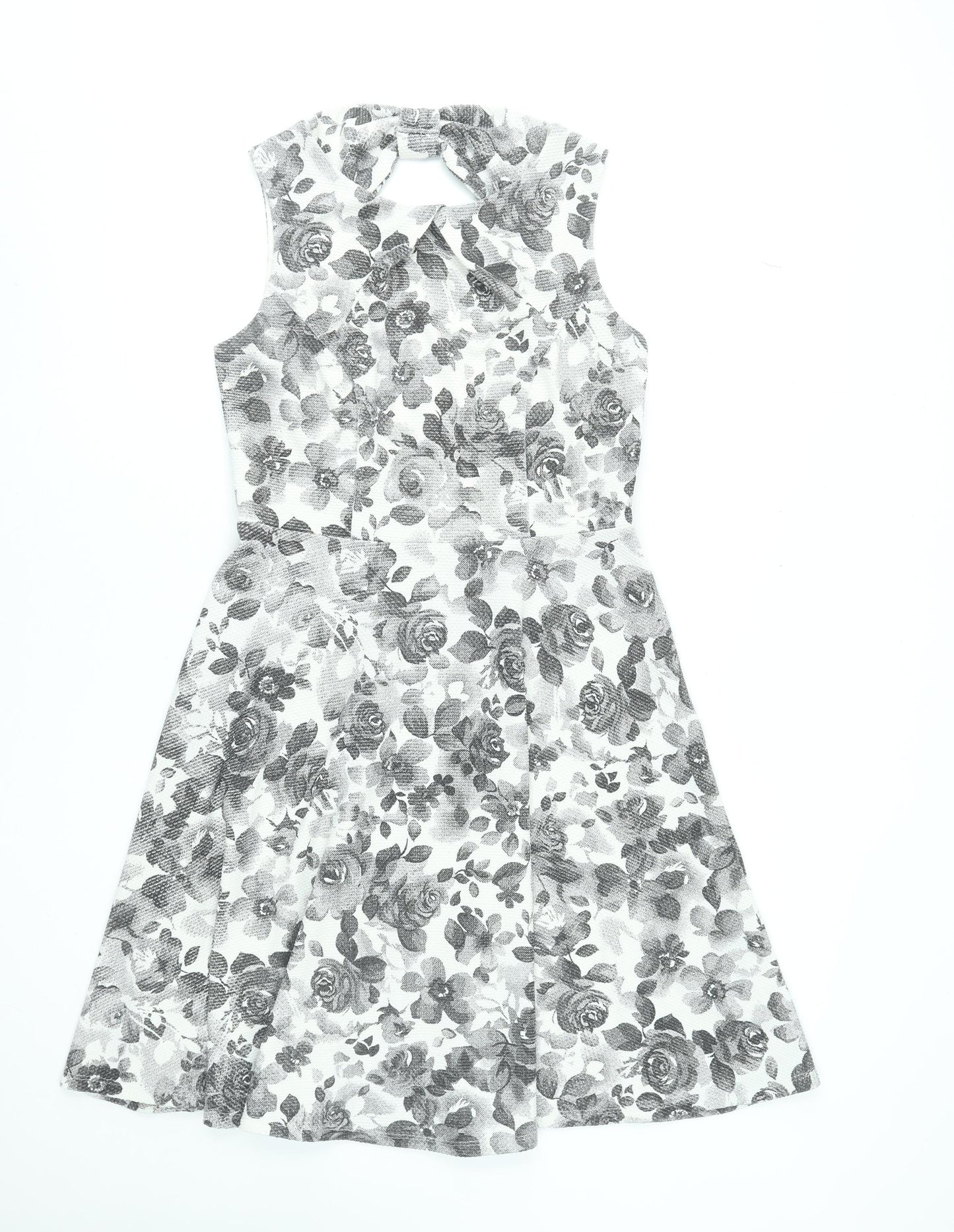 Womens UK Size 12 M&Co Fit & Flare Dress