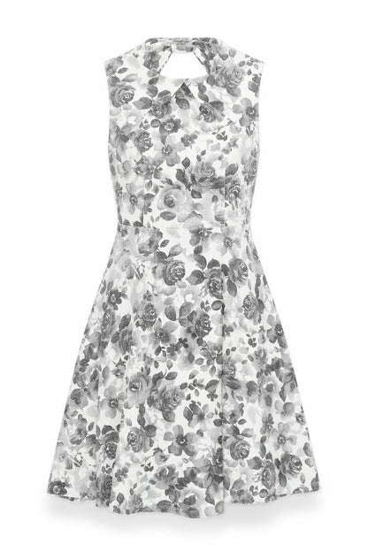 Womens UK Size 12 M&Co Fit & Flare Dress