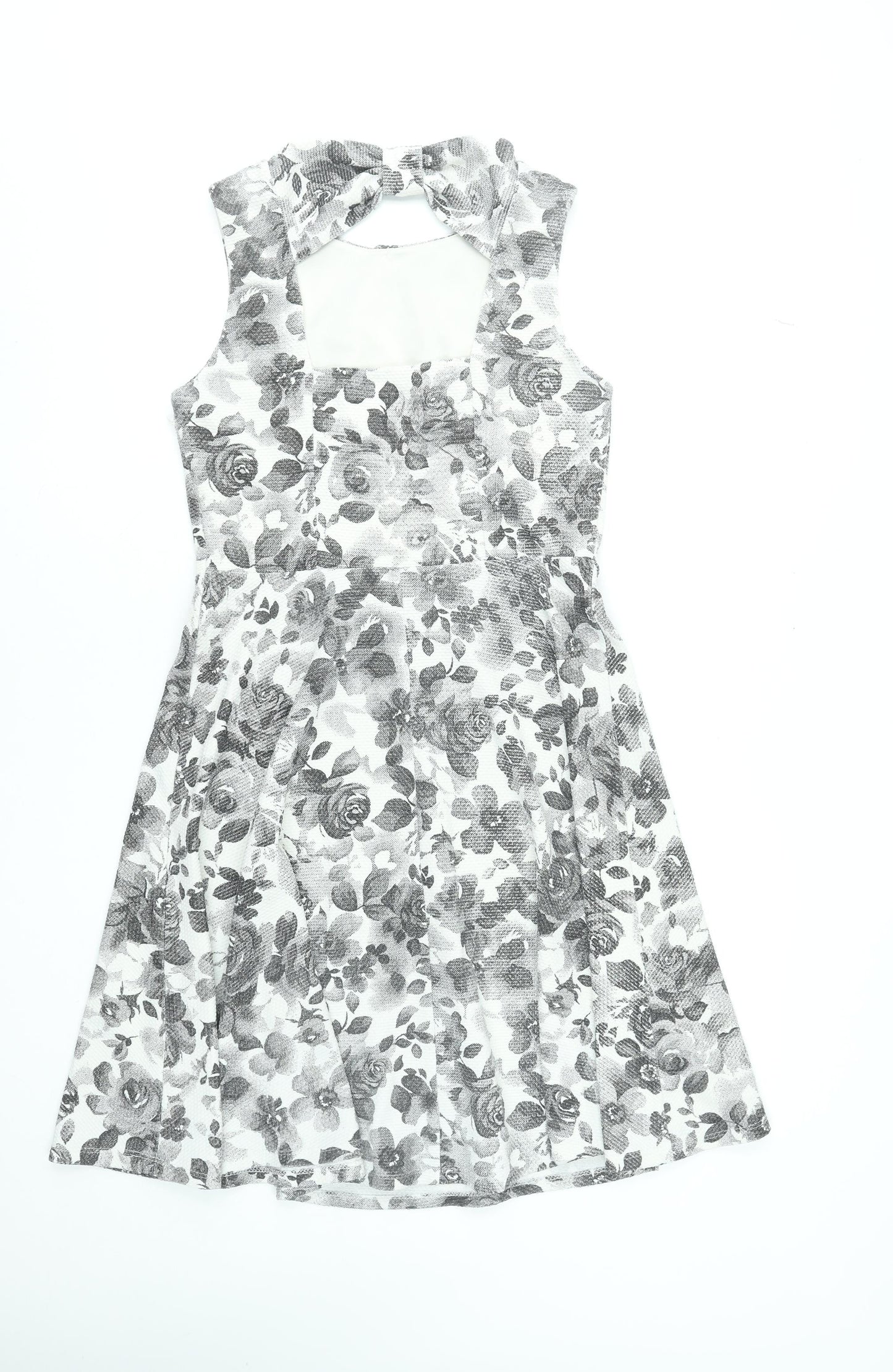 Womens UK Size 12 M&Co Fit & Flare Dress