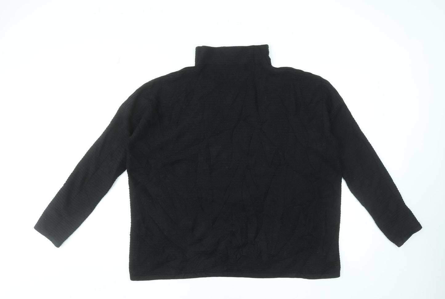 Womens UK Size M French Connection Black Pullover Jumper