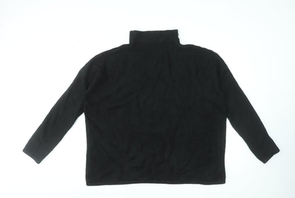 Womens UK Size M French Connection Black Pullover Jumper