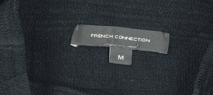 Womens UK Size M French Connection Black Pullover Jumper