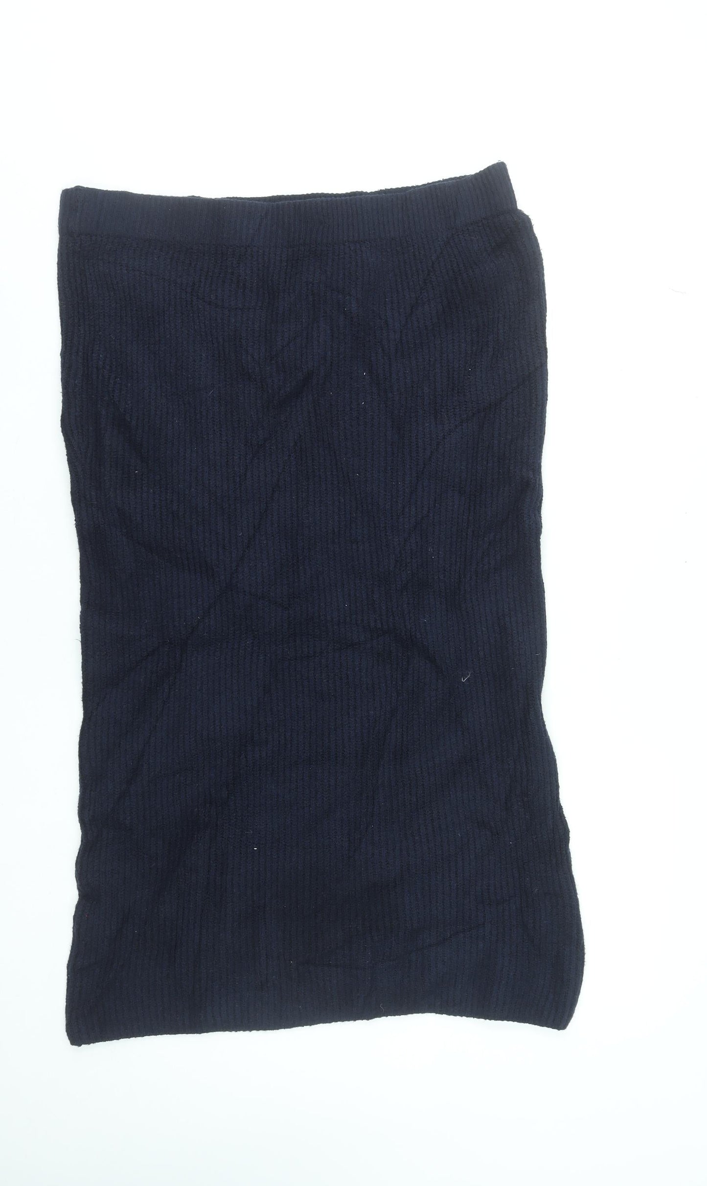 Hush Womens Black Knee Length Knit Pencil Skirt Size 18