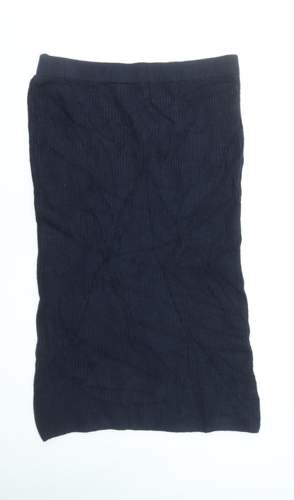 Hush Womens Black Knee Length Knit Pencil Skirt Size 18