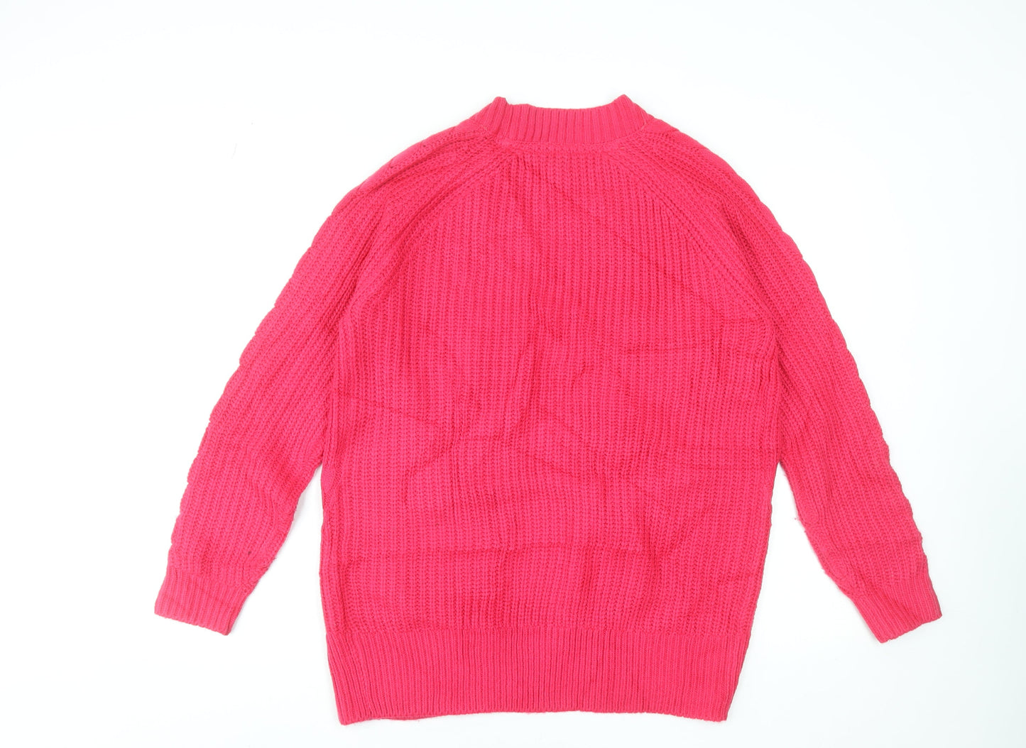 Womens UK Size 10 U.S. Polo Assn. Pink Cardigan Jumper