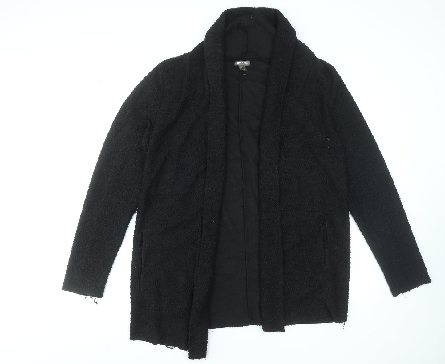 Womens UK Size 12 H&M Black Basic Jacket