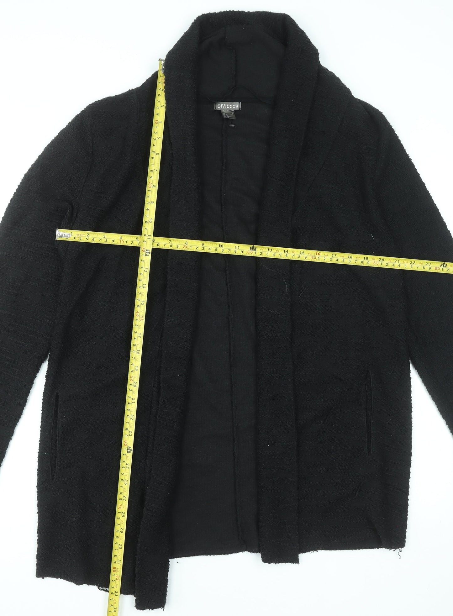 Womens UK Size 12 H&M Black Basic Jacket