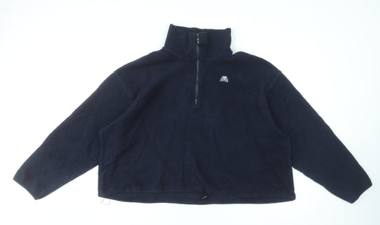 Womens UK Size M Mountain Warehouse Blue Pullover Sweatshirt