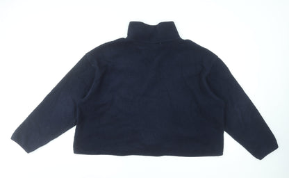 Womens UK Size M Mountain Warehouse Blue Pullover Sweatshirt