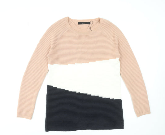 Womens UK Size M VERO MODA Multicoloured Pullover Jumper