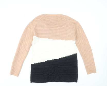 Womens UK Size M VERO MODA Multicoloured Pullover Jumper
