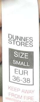 Dunnes Stores Women's Beige Cargo Trousers Size S Elastic Waist