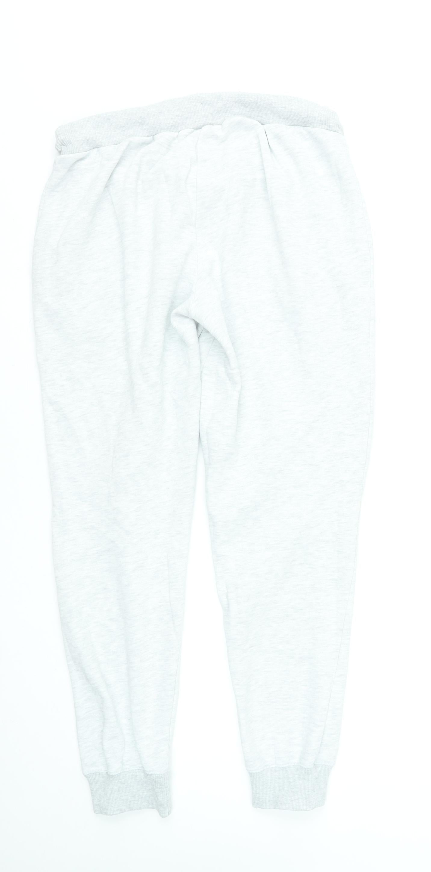 Womens UK Size S Diesel Regular Fit Jogger Grey Trousers