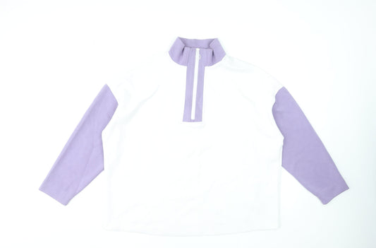 Womens UK Size L Dunnes Multicoloured Pullover Sweatshirt