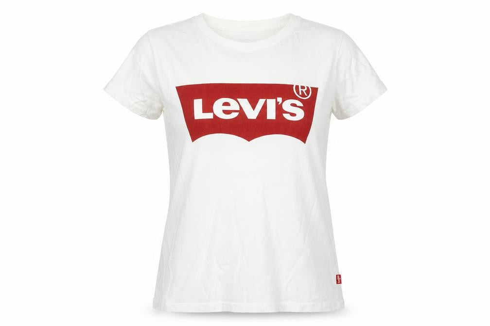 Womens UK Size 2XS Levi's White Basic T-Shirt
