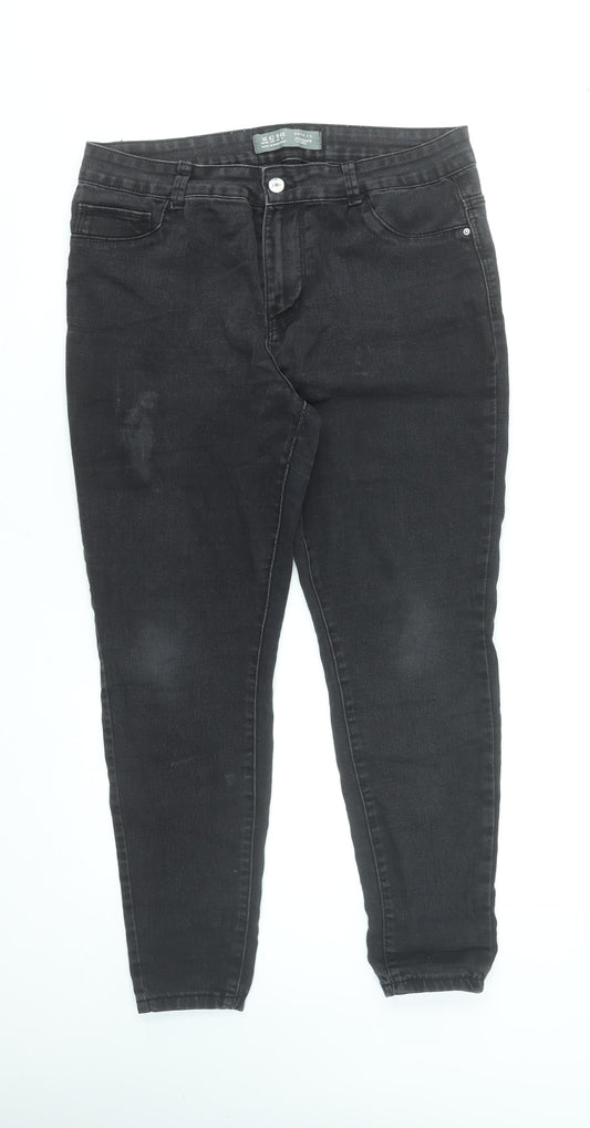 Primark Women’s Black Skinny Stretch Jeans Size 14 Slim Fit Denim
