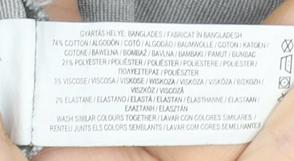 Primark Women’s Grey Skinny Stretch Denim Jeans Size 16