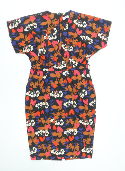 Womens UK Size 14 Flounce London Sheath Dress