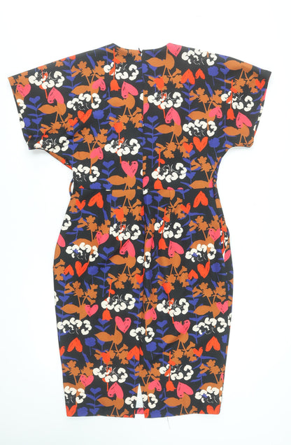Womens UK Size 14 Flounce London Sheath Dress