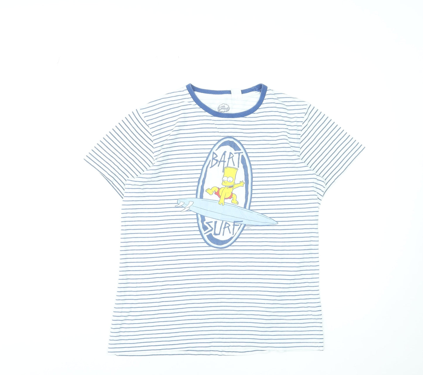 Girls UK Size 14 Years The Simpsons Blue Basic T-Shirt